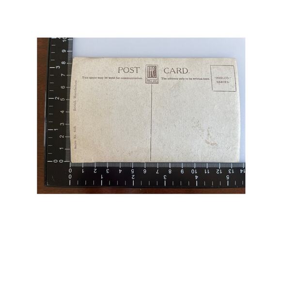 Atq Ephemera Early 1900 Litho Philco Postcards Princes St Edinburgh Hand Colored - Picture 7 of 9